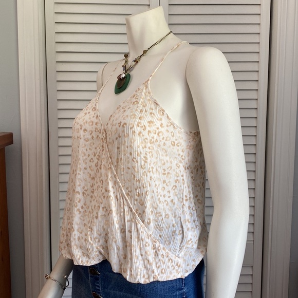 Hippie Rose~Wrap Style Sleeveless V-Neck~ Tank~Jr.~ Size L~NWT - Picture 2 of 12